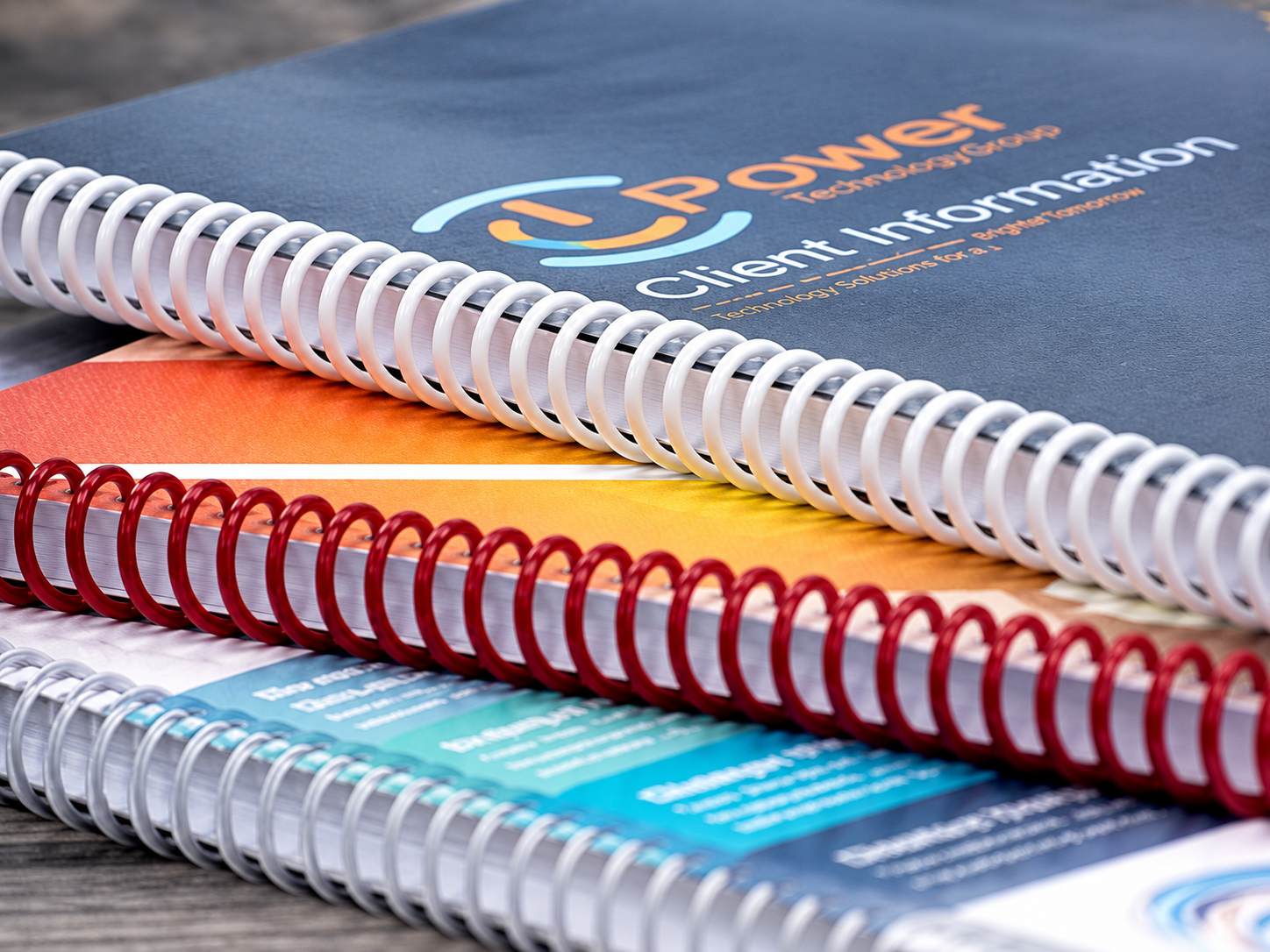 Spiral book binding