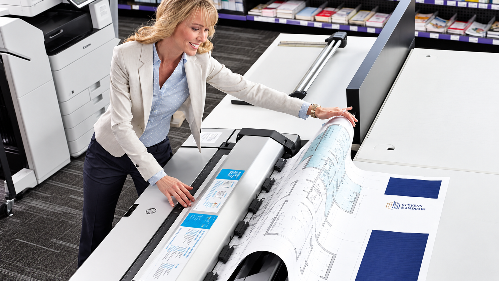 Large format CAD and drawing printing