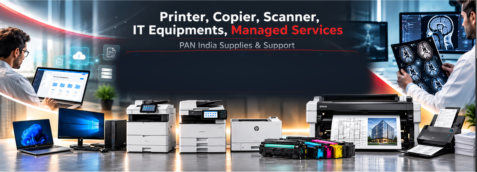 Essjay Infosystem - Printers, Copiers, Scanners and Managed Services