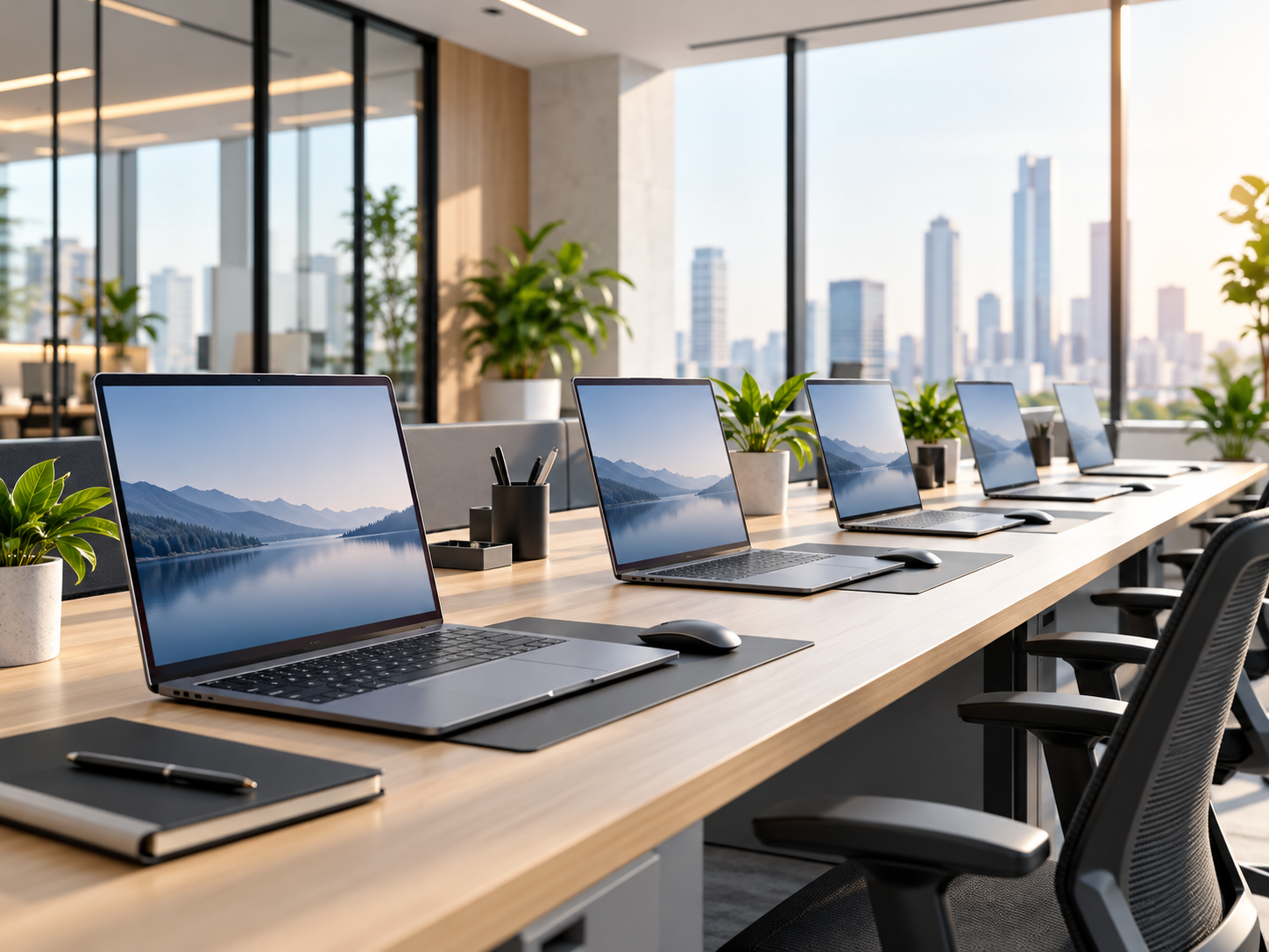 Office laptop rental for corporate teams