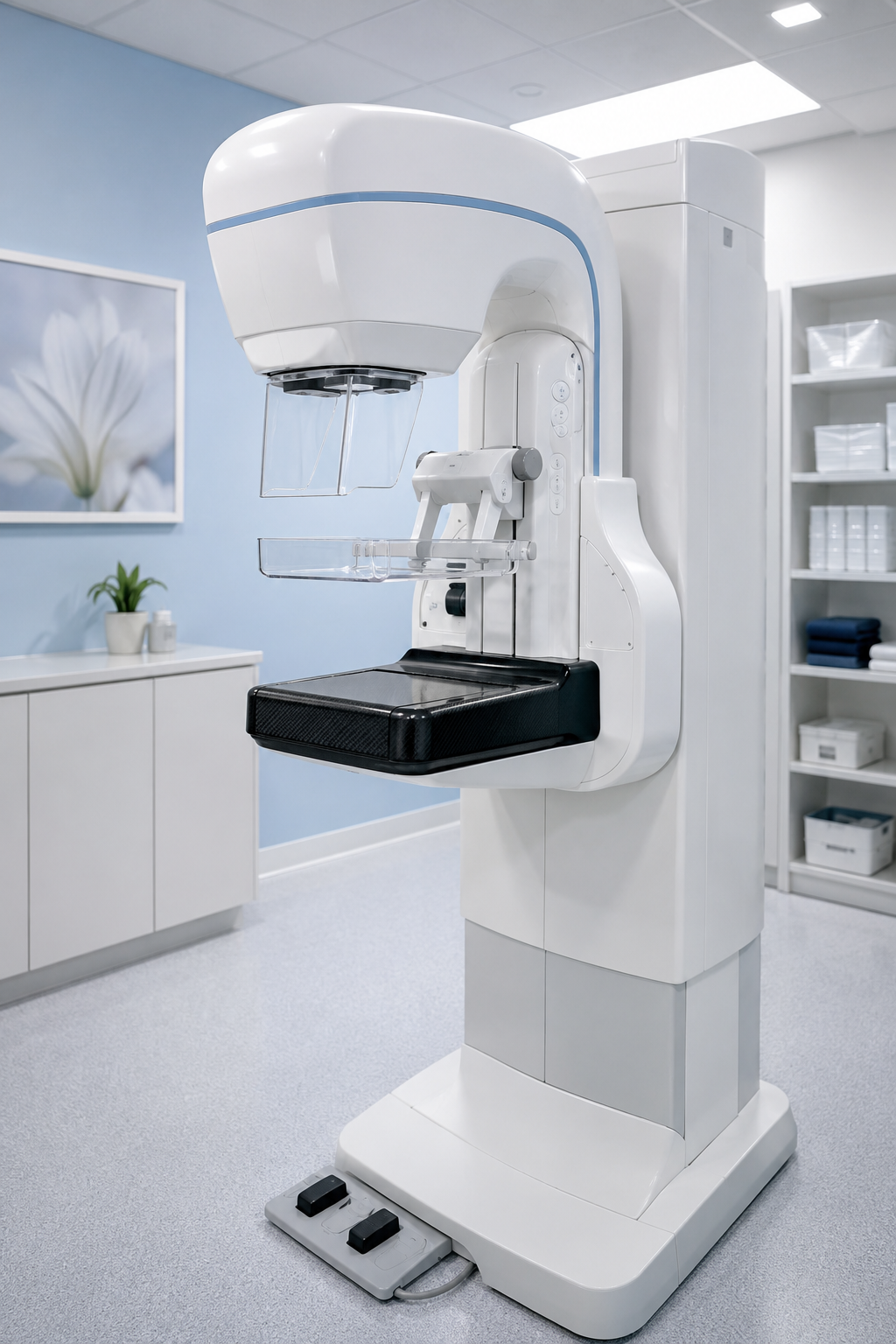 Mammography imaging equipment