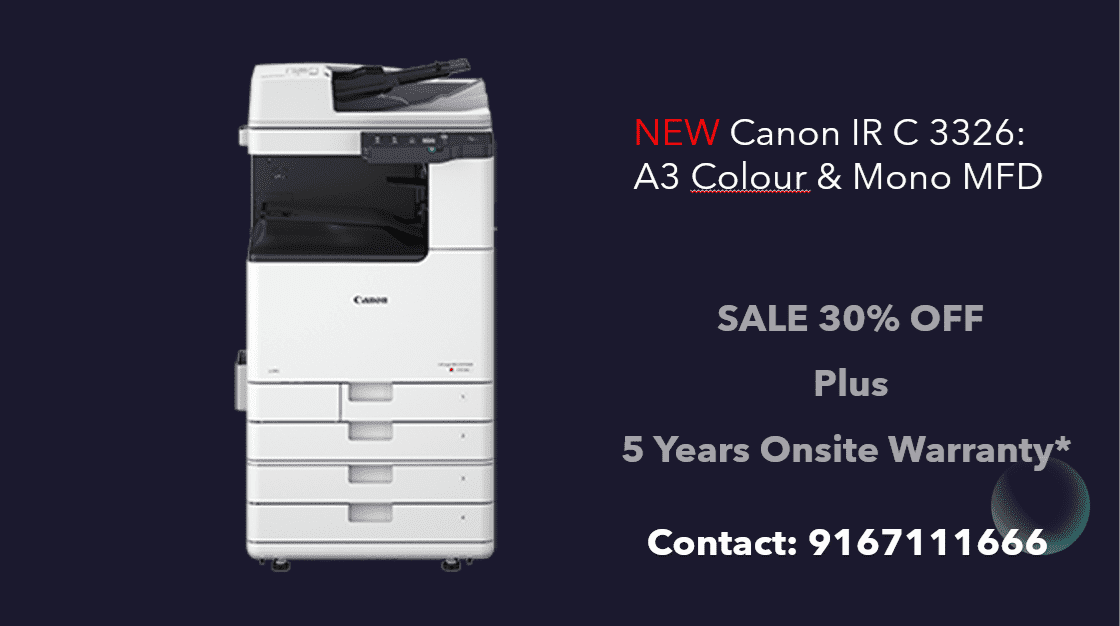 Canon A3 Colour Multifunction C3326i Printer