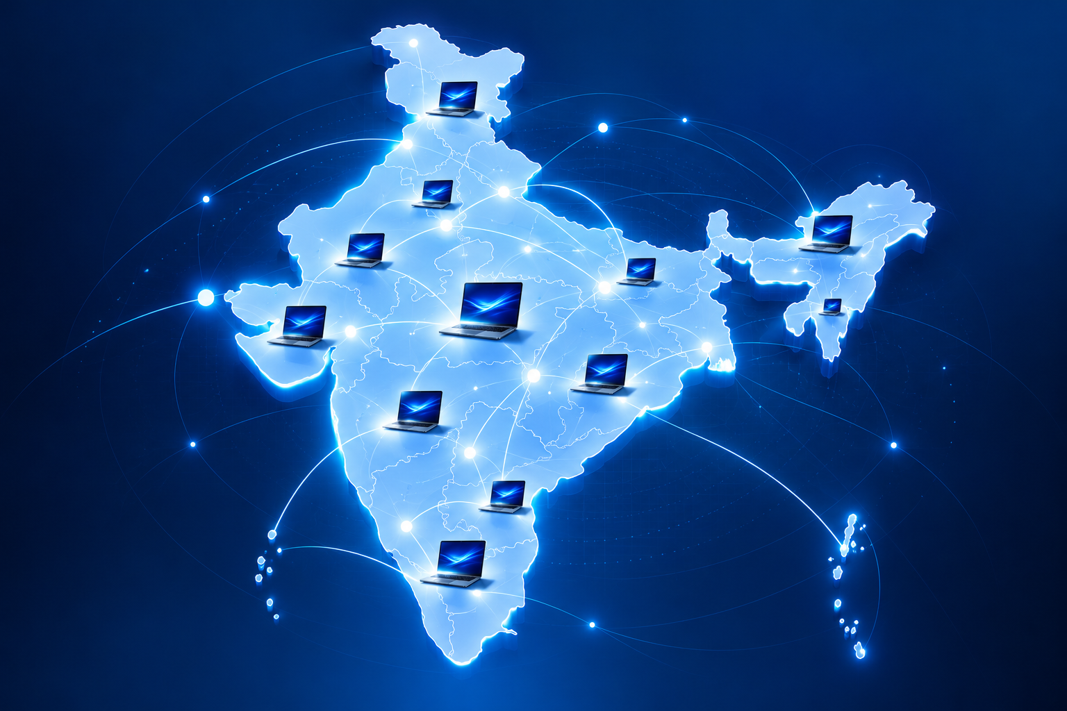 Pan India corporate laptop rental service coverage